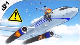 FAIRE EXPLOSER UN AVION EN PLEIN VOL  CRASHTEST  Teardown [upl. by Selry311]