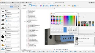 Fusion 360  How to add your own custom color matching another color in appearance selector [upl. by Mohammed]