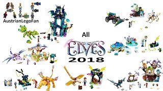 All Lego Elves Sets 2018 Winter and Summer Sets Complete Collection  Lego Speed Build Review [upl. by Htidra]