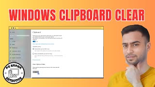 How to Clear Clipboard Windows 11 [upl. by Nibbor509]