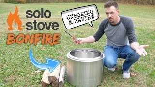 Solo Stove Bonfire Review amp Unboxing  Best Fire Pit Product Review [upl. by Eadmund]