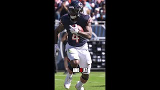 DAndre Swift Props  Bears vs Patriots [upl. by Hagerman]