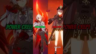 Genshin Impact Power Creeper vs Power Crept Characters genshinimpact genshin 原神 hoyoverse [upl. by Adniral463]