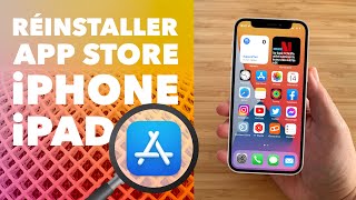 Réinstaller lApp Store sur votre iPhone • App Store disparu [upl. by Stine]