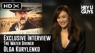 Olga Kurylenko Exclusive Interview  The Water Diviner [upl. by Durer132]