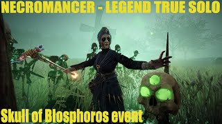 Necromancer  Skull of Blosphoros  Legend True solo  Crowbill  Warhammer Vermintide 2 [upl. by Harat]