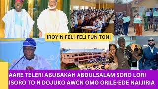 AWON IROYIN FELIFELI FUN TO NI18924 news iroyin [upl. by Orelie]