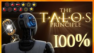 The Talos Principle  Full Game Walkthrough All Endings [upl. by Arymahs784]