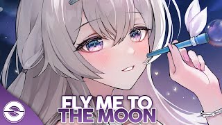 Nightcore  Fly Me To The Moon Lyrics [upl. by Beshore970]