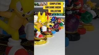 NEW Akedo Warriors Super Sonic VS Super Shadow Exclusive Pack akedowarriors sonicthehedgehog [upl. by Akimed]