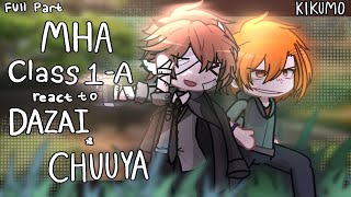 MHA CLASS 1A react to SOUKOKU  DAZAICHUUYA  BSD x MHA  FULL PARTS [upl. by Chryste]