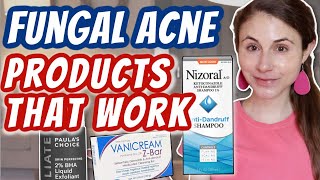 TOP 5 FUNGAL ACNE PRODUCTS THAT WORK Dr Dray [upl. by Brockwell]