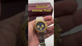 Stainless steel watch for sale👍like watchforsalebrandedwatches sapphire comment luxurywatch [upl. by Lempres]