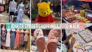 JONKER STREET Shopping and Food Walk 2024  Night Market Melaka Malaysia Tour [upl. by Merete400]