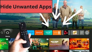 How to HideUnhide Apps from FireStick Home Menu [upl. by Llerryt]