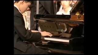 Yundi Li at age 15  Yellow River Piano Concerto [upl. by Aram]