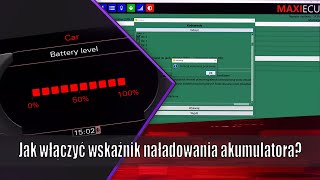 Jak włączyć wskaźnik naładowania akumulatora w Audi oraz zasada działania kanałów adaptacyjnych [upl. by Hplar]