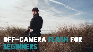 Off Camera Flash for BEGINNERS  Strobist Tutorial [upl. by Hgeilyak172]