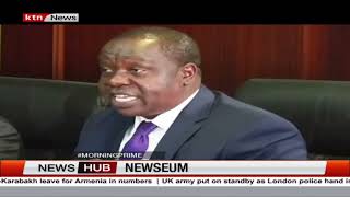 The Newseum We are not in these jobs to popular Former CS Matiangi  Morning Prime [upl. by Neville366]