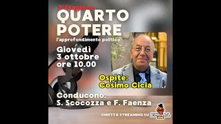 📰 Il Giornale di Eboli 🌍Quarto Potere  Condotto dai giornalisti F Faenza e S Scocozza [upl. by Eema]