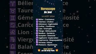 Quelque chose de magique tattend Horoscope du jour  laissetoi guider ✨ [upl. by Scurlock]