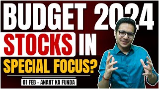 Budget 2024 STOCKS IN SPECIAL FOCUS  Budget focus stocks  1022024 [upl. by Uriia101]