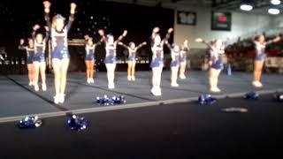 UKCA Spring Championships 2018 Gloucester Wildcats Seniors routine [upl. by Renie4]