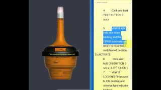 EPIRB  TEST AND ACTIVATE [upl. by Arlie]