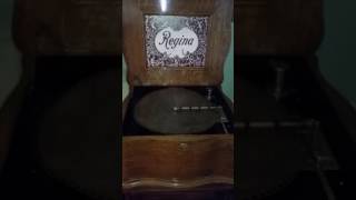 Regina 155quot Music Box Plays Regina Disc 1681 quotThe Runaway Girl  Soldiers in the Parkquot [upl. by Yrad]