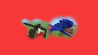 Queen Death Angel Vs Shin Sonic Epic Minecraft Fight [upl. by Oinotnanauj]