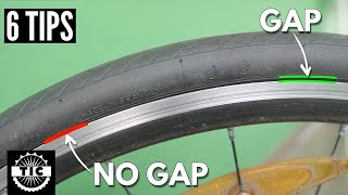 How to Properly Seat a Wobbly Bumpy Cycle Tyre [upl. by Ajar]