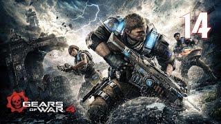 Gears of War 4 PC 100 Walkthrough 14 Hardcore ACT 35 Elevator to Hell [upl. by Remmus373]