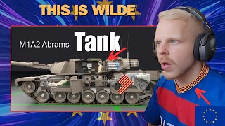 Latvian Reacts how Tank M1A2 Abrams Works [upl. by Ugo]