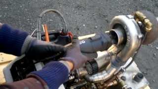 FJK1 Homebuilt Turbojet engine  Freeshaft Gas turbine [upl. by Brainard]