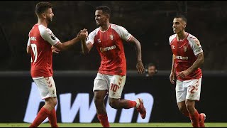 Braga 11 Crvena zvezda  Europa League  All goals and highlights  09122021 [upl. by Miles]