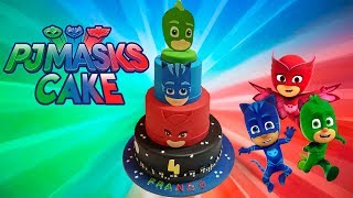 pastel héroes en pijama pj masks cake [upl. by Dorey]