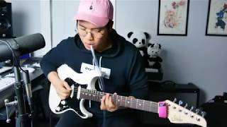 7 rings  Ariana Grande  Guitar  Talkbox Cover Ruben Wan [upl. by Janeen216]