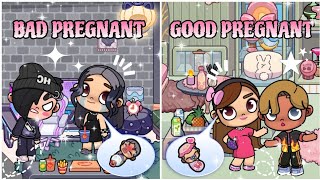 BAD PREGNANT VS GOOD PREGNANT  AVATAR WORLD [upl. by Yojal388]