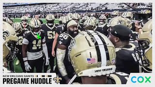 Saints Pregame Huddle at Cowboys  2024 NFL Week 2 [upl. by Galligan]