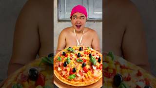 ToRung comedy 😂delicious pizza 🍕 [upl. by Bowlds]