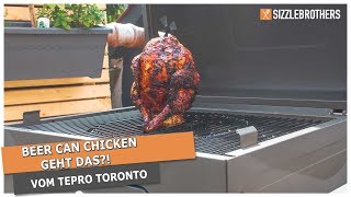 Tepro Toronto Holzkohlegrill  Klappt das Grillhähnchen [upl. by Aiuqal888]