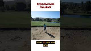 This could be the most fun shot in golf golftips [upl. by Barnett]