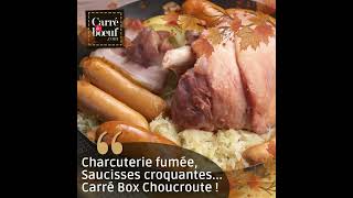 Choucroute charcuterie fumée et saucisses croquantes [upl. by Eniamirt]