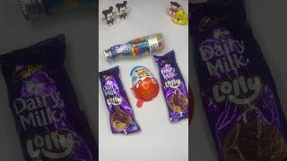 Kinder Joy Dairy Milk Lollipop 🍭Popsicle shotrs youtubeshort shortsvideoviral [upl. by Leesen]