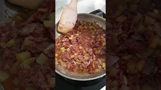 Easy Corned Beef with Potatoes Recipe easyrecipe cornedbeef potato [upl. by Bornie]