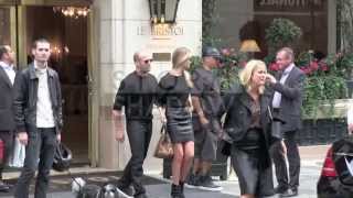 EXCLUSIVE  Jason Statham and Rosie Huntington Whiteley are reunited in Paris [upl. by Lebasi]