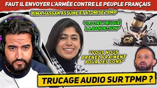 Trucage audio sur TPMP Rima Hassan assume quotIls ont truqué la bande sonquot Ma réponse à Hanouna [upl. by Corabel178]