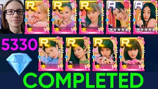 Worst luck COMPLETED TWICE Talk That Talk LE Theme with 5330 diamonds SuperStar JYPNation [upl. by Giffie]