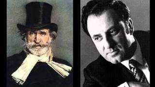 Carlo BERGONZI Brindisi Giuseppe Verdi [upl. by Zebulen]