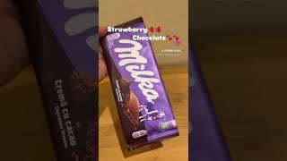 Viral strawberry chocolate recipe🍫🍓 food reel strwaberrychocolate [upl. by Ojaras]